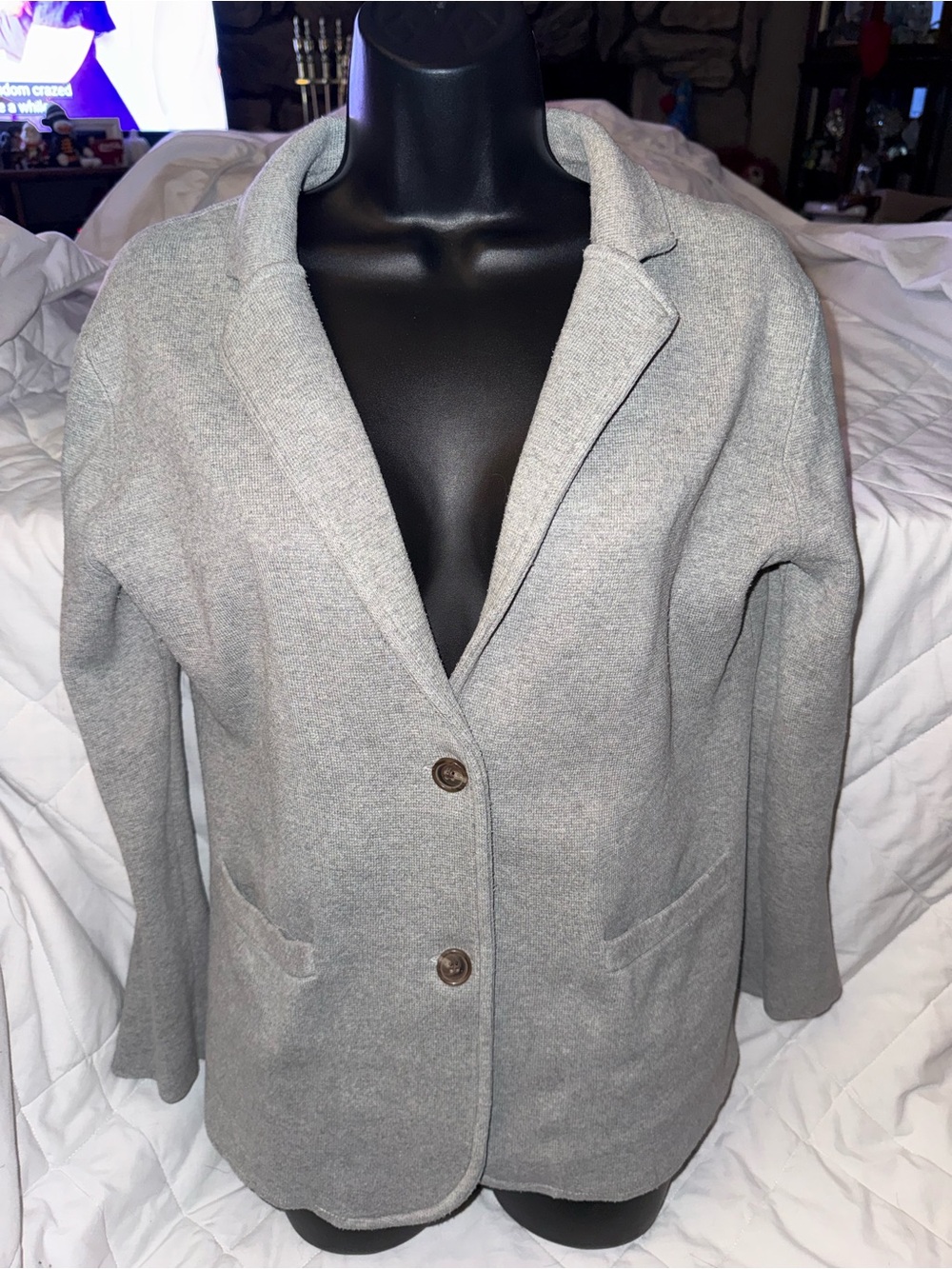 J.Crew Mercantile 100% Cotton Knit Blazer